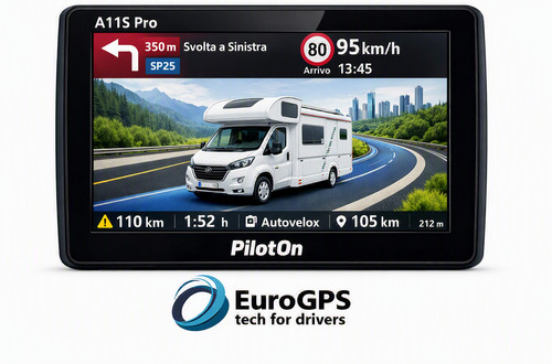 Navigatore per camper - camper, piloton