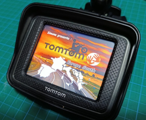 Navigatore gps moto tomtom - moto,