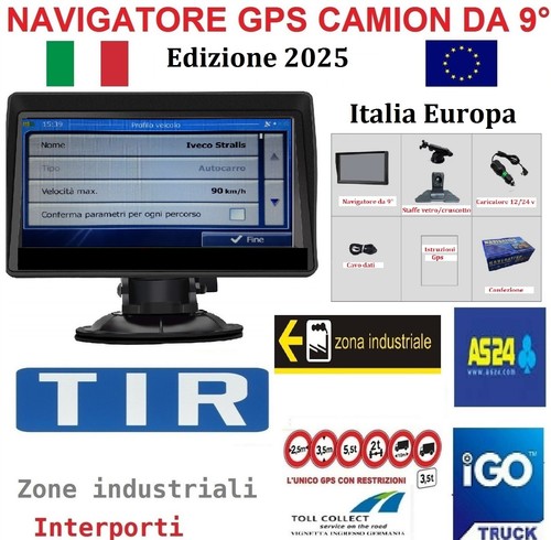 Navigatore per camion - camion, tir